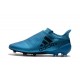 Adidas X 17+ Purespeed FG Crampons pour Hommes Bleu Noir