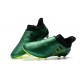 Adidas X 17+ Purespeed FG Crampons pour Hommes Vert Noir Volt