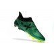 Adidas X 17+ Purespeed FG Crampons pour Hommes Vert Noir Volt