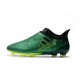 Adidas X 17+ Purespeed FG Crampons pour Hommes Vert Noir Volt