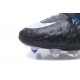 Nouveau Chaussures de Football Nike Hypervenom Phantom III FG Noir Blanc Bleu