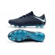 Nouveau Chaussures de Football Nike Hypervenom Phantom III FG Bleu Blanc