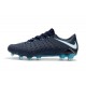 Nouveau Chaussures de Football Nike Hypervenom Phantom III FG Bleu Blanc
