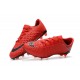 Nouveau Chaussures de Football Nike Hypervenom Phantom III FG Rouge Noir