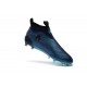 Chaussure Football Adidas Ace17+ Purecontrol FG Homme - Bleu Noir