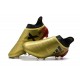 Adidas X 17+ Purespeed FG Crampons pour Hommes Noir Or Rouge