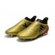Adidas X 17+ Purespeed FG Crampons pour Hommes Noir Or Rouge
