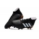 Nouvelles Chaussures de Football - adidas Predator 18.1 FG Noir Blanc Or