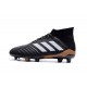 Nouvelles Chaussures de Football - adidas Predator 18.1 FG Noir Blanc Or