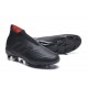 Chaussures de Football Pas Cher Adidas Predator 18+ FG Tout Noir