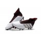 Chaussures de Football Pas Cher Adidas Predator 18+ FG Brun Blanc