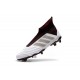 Chaussures de Football Pas Cher Adidas Predator 18+ FG Brun Blanc