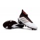 Chaussures de Football Pas Cher Adidas Predator 18+ FG Brun Blanc