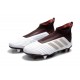 Chaussures de Football Pas Cher Adidas Predator 18+ FG Brun Blanc
