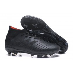 Nouvelles Chaussures de Football - adidas Predator 18.1 FG Tout Noir