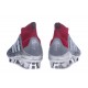 Chaussures de Football Pas Cher Adidas Predator 18+ FG Pogba Gris Rouge