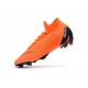 Crampons de football Nike Mercurial Superfly VI 360 Elite FG Orange Noir Volt