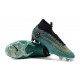 Crampons de football Nike Mercurial Superfly VI Club Ronaldo FG Jade Or Vif Noir