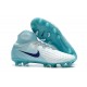 Nouvelles Chaussure de football Nike Magista Obra 2 FG Blanc Bleu