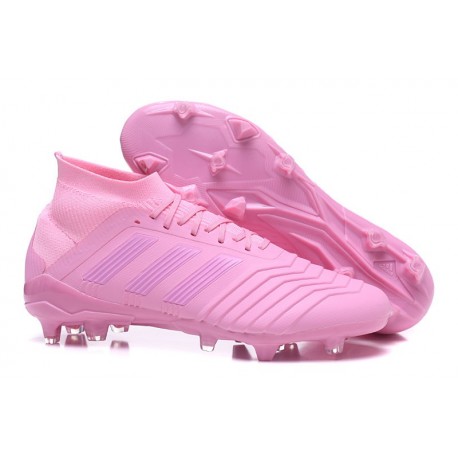 Nouvelles Chaussures de Football - adidas Predator 18.1 FG Rose