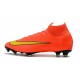 Crampons de football Nike Mercurial Superfly VI 360 Elite FG Orange Jaune