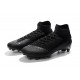 Crampons de football Nike Mercurial Superfly VI 360 Elite FG Tout Noir Coupe du Monde