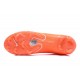 Crampons de football Nike Mercurial Superfly VI 360 Elite FG Orange Blanc Bleu Jaune Off-White For Nike