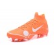 Crampons de football Nike Mercurial Superfly VI 360 Elite FG Orange Blanc Bleu Jaune Off-White For Nike