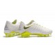 Nouveau Chaussures de Football Nike Hypervenom Phantom III Elite FG Blanc Gris Métallique Volt