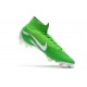 Crampons de football Nike Mercurial Superfly VI 360 Elite FG Argent Vert