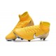 Crampons de football Nike Mercurial Superfly VI 360 Elite FG Jaune Amarillo Noir Blanc