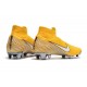 Crampons de football Nike Mercurial Superfly VI 360 Elite FG Jaune Amarillo Noir Blanc