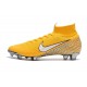 Crampons de football Nike Mercurial Superfly VI 360 Elite FG Jaune Amarillo Noir Blanc