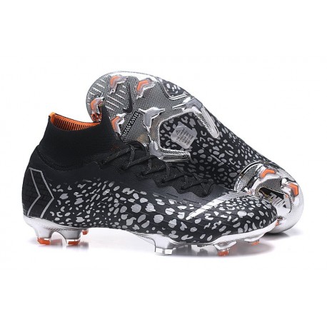 Crampons de football Nike Mercurial Superfly VI 360 Elite FG CR7 Argent Noir