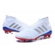 Nouvelles Chaussures de Football - adidas Predator Telstar 18.1 FG Argent Rouge Bleu