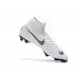 Crampons de football Nike Mercurial Superfly VI 360 Elite FG Blanc Noir