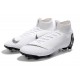 Crampons de football Nike Mercurial Superfly VI 360 Elite FG Blanc Noir