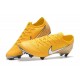2018 Crampons De Football Nike Mercurial Vapor XII Elite FG Jaune Amarillo Noir Blanc