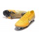 2018 Crampons De Football Nike Mercurial Vapor XII Elite FG Jaune Amarillo Noir Blanc