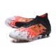 Nouvelles Chaussures de Football - adidas Predator Telstar 18.1 FG Noir Cuivre Gris