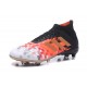 Nouvelles Chaussures de Football - adidas Predator Telstar 18.1 FG Noir Cuivre Gris