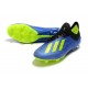Crampons de football Adidas X 18.1 FG Pour Hommes - Bleu Jaune Noir