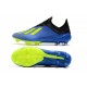 Crampons de football Adidas X 18.1 FG Pour Hommes - Bleu Jaune Noir