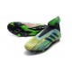 Nouveu Chaussures de Foot 2018 Paul Pogba Adidas Predator 18+ FG Noir Vert Jaune