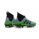 Nouveu Chaussures de Foot 2018 Paul Pogba Adidas Predator 18+ FG Noir Vert Jaune