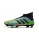 Nouveu Chaussures de Foot 2018 Paul Pogba Adidas Predator 18+ FG Noir Vert Jaune