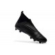 2018 Chaussures de Football Pas Cher Adidas Predator 18+ FG Noir Argent 
