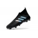 2018 Chaussures de Football Pas Cher Adidas Predator 18+ FG Noir Argent 