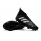 2018 Chaussures de Football Pas Cher Adidas Predator 18+ FG Noir Argent 
