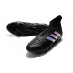 2018 Chaussures de Football Pas Cher Adidas Predator 18+ FG Noir Argent 